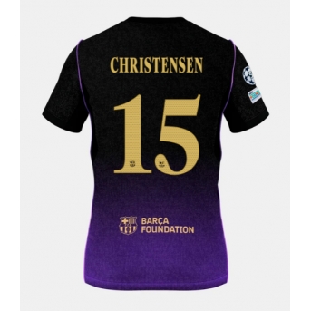 Barcelona Andreas Christensen #15 Maglia Gara Trasferta Repliche 2026-27 Maniche Corte